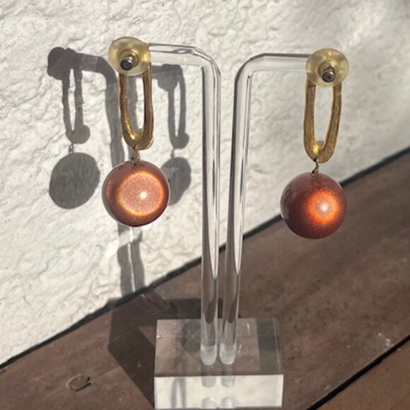 Vintage 1980s Earrings - Picture 2 of 4